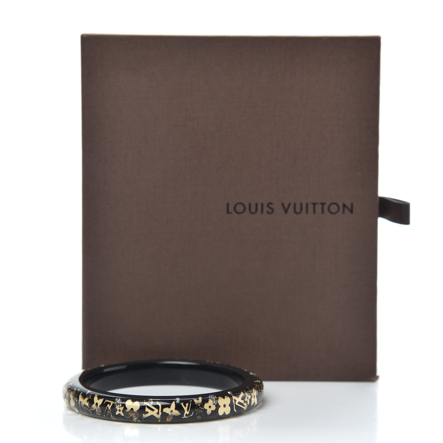 Resin Swarovski Medium Inclusion Bracelet PM Black