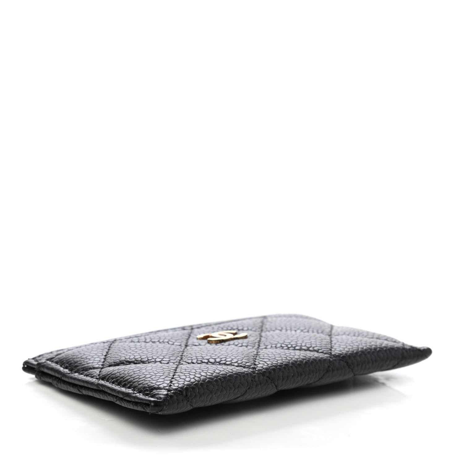 Chanel Caviar Quilted Card Holder Black 3 of 4