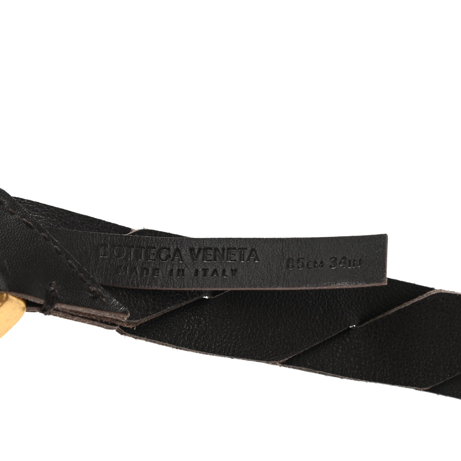 Bottega Veneta French Calf Slanted Panel Belt 85 34 Fondant 3 of 5