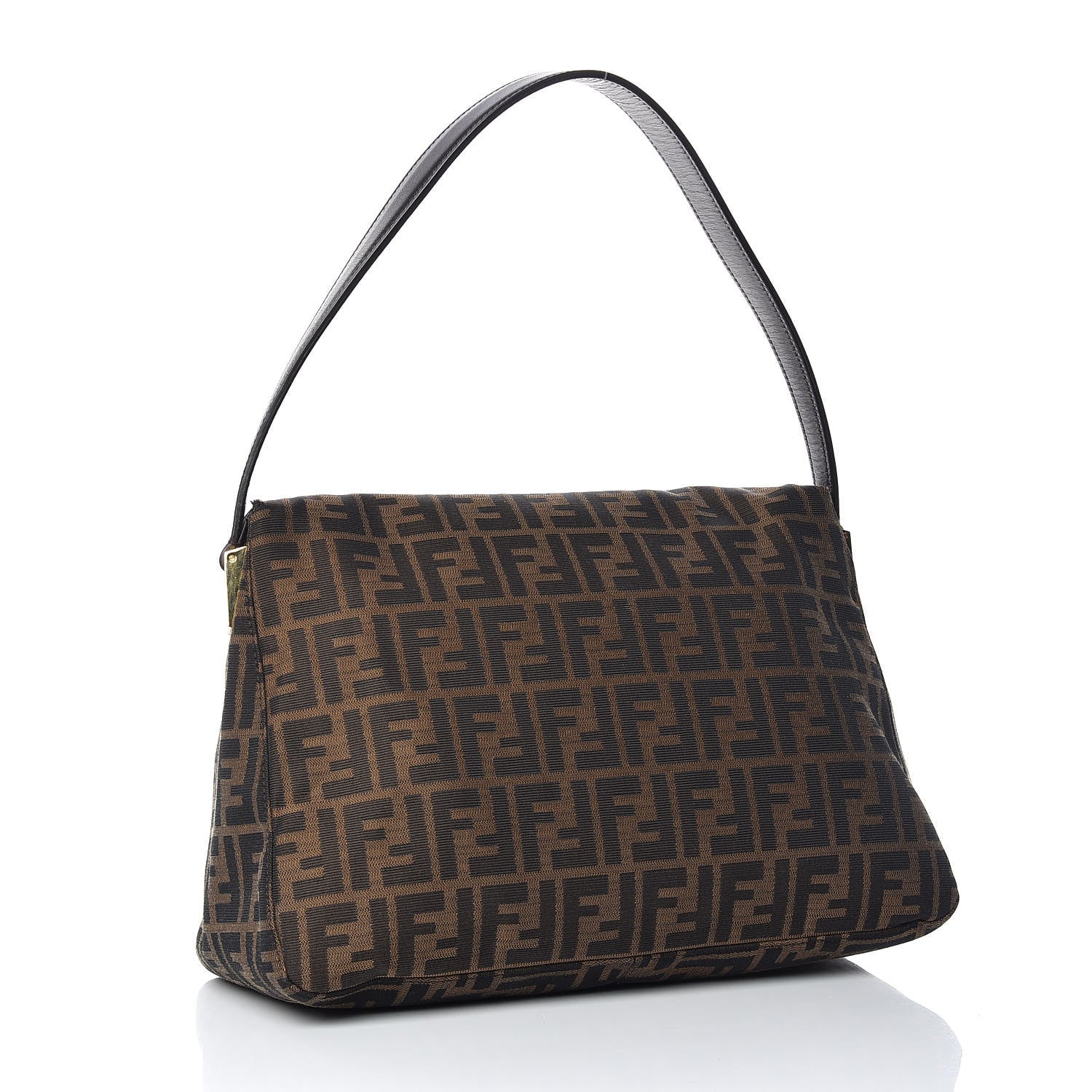 Fendi Zucca Big Forever Mama Baguette Tobacco 3 of 9