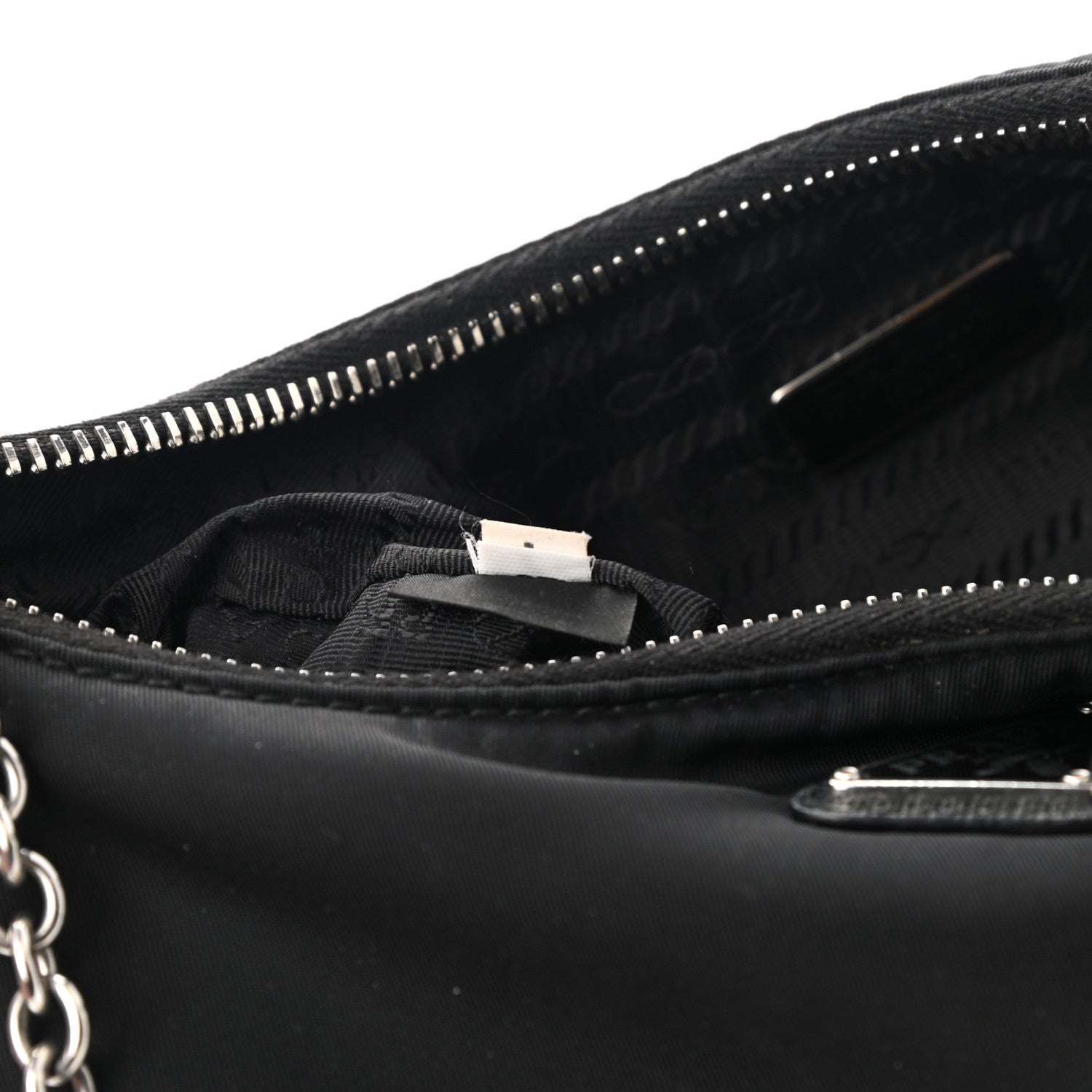 Prada Nylon Re-Edition 2005 Shoulder Bag Black 8 of 12