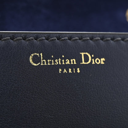 Christian Dior Calfskin Mini J'Adior Chain Flap Bag Navy Blue 6 of 10
