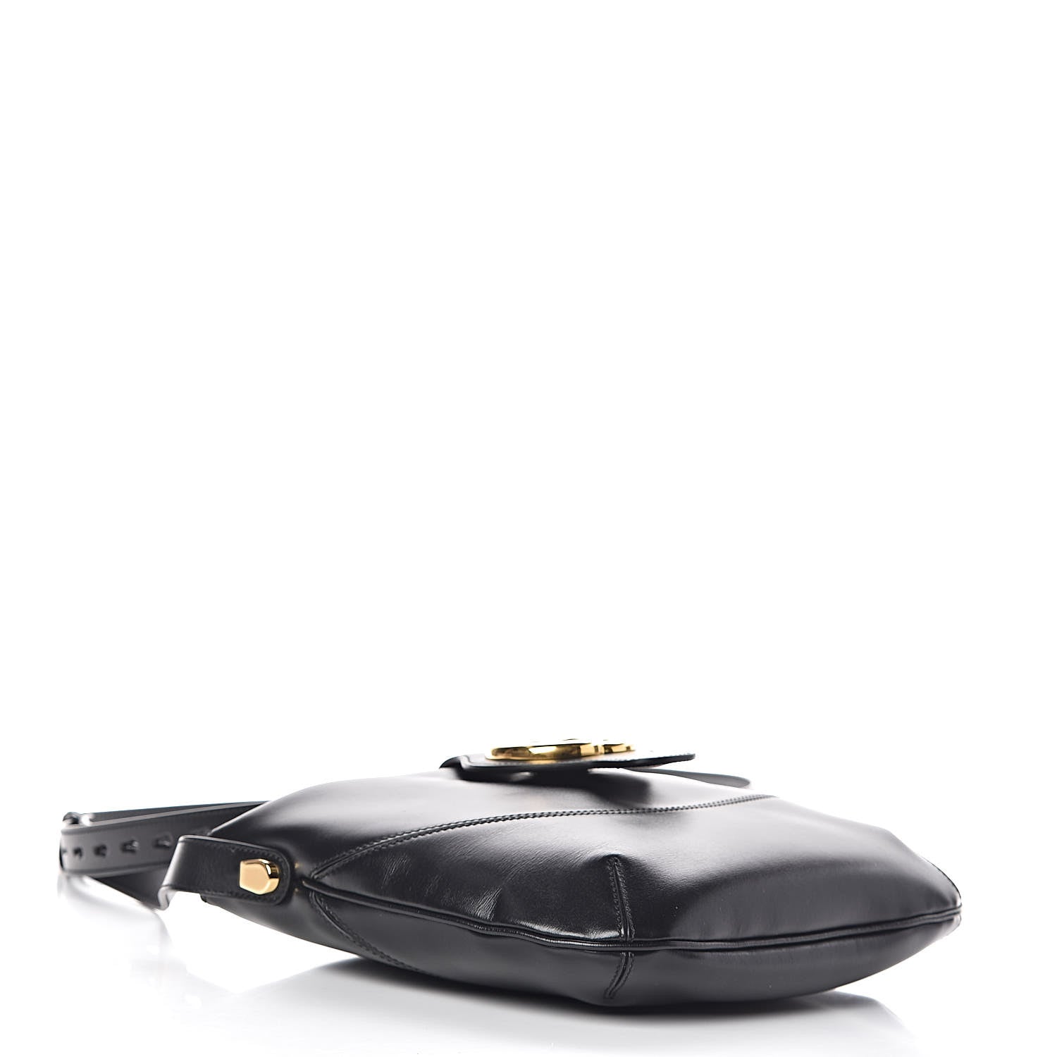 Gucci Calfskin Medium Arli Shoulder Bag Black 4 of 11
