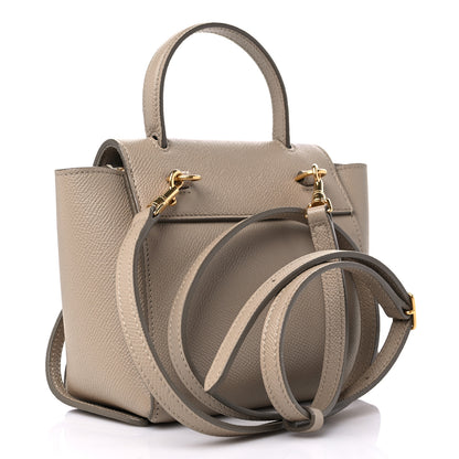 Celine Grained Calfskin Pico Belt Bag Light Taupe 3 of 8