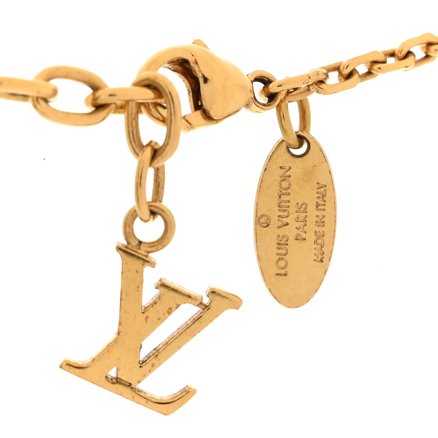 Louis Vuitton Swarovski Gamble Short Necklace Azur 4 of 5