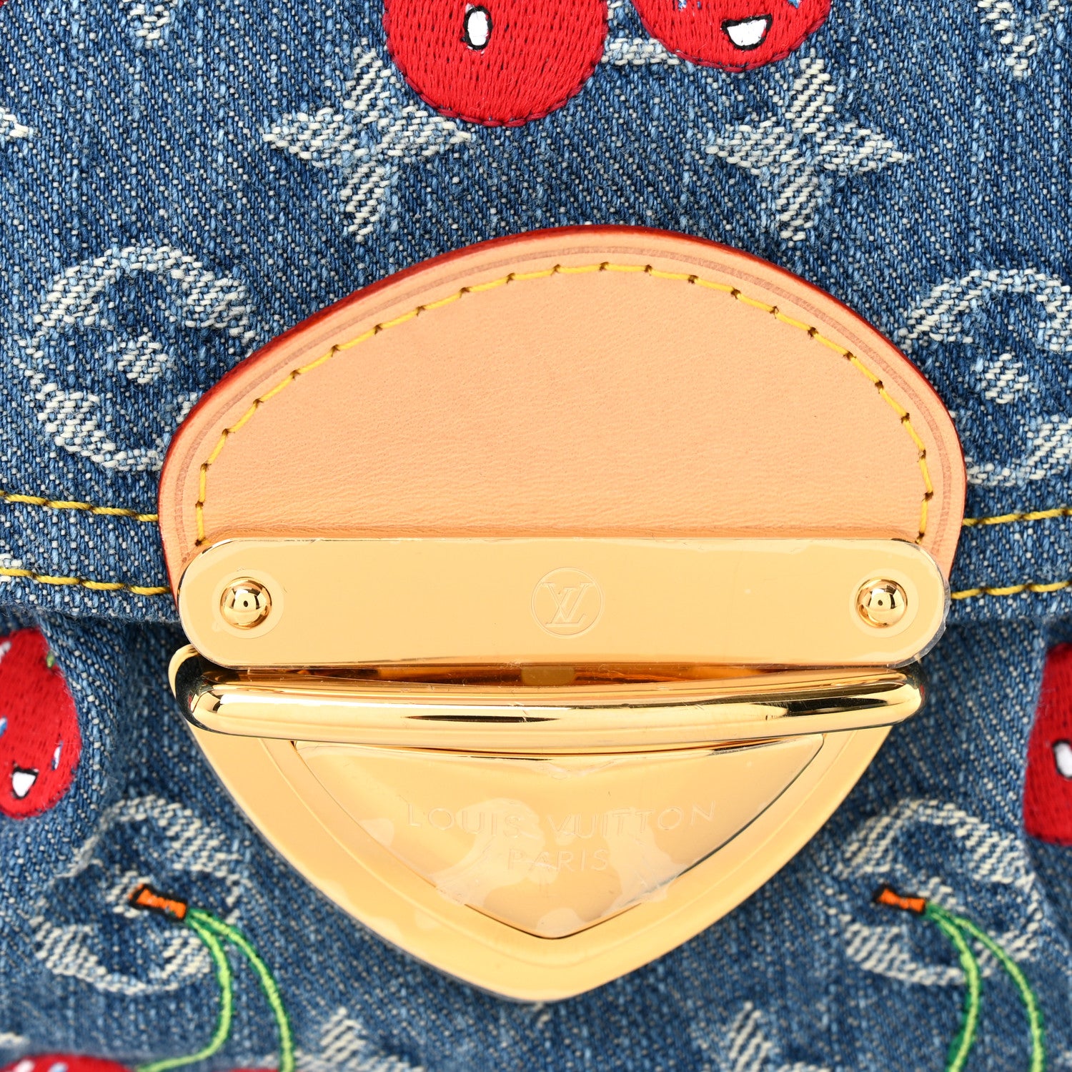 Louis Vuitton LV X TM Monogram Denim Cerises Sunset 7 of 11