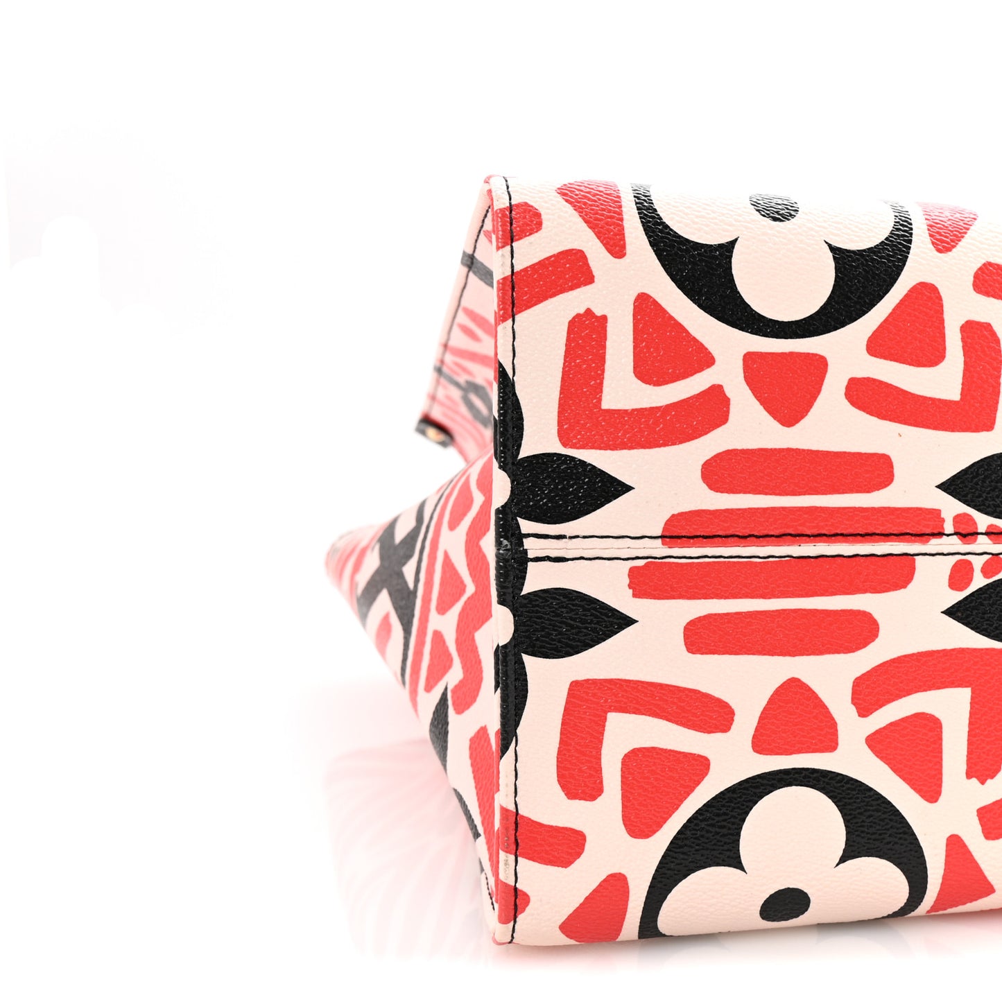 Monogram Giant Crafty Onthego GM Creme Rouge Black