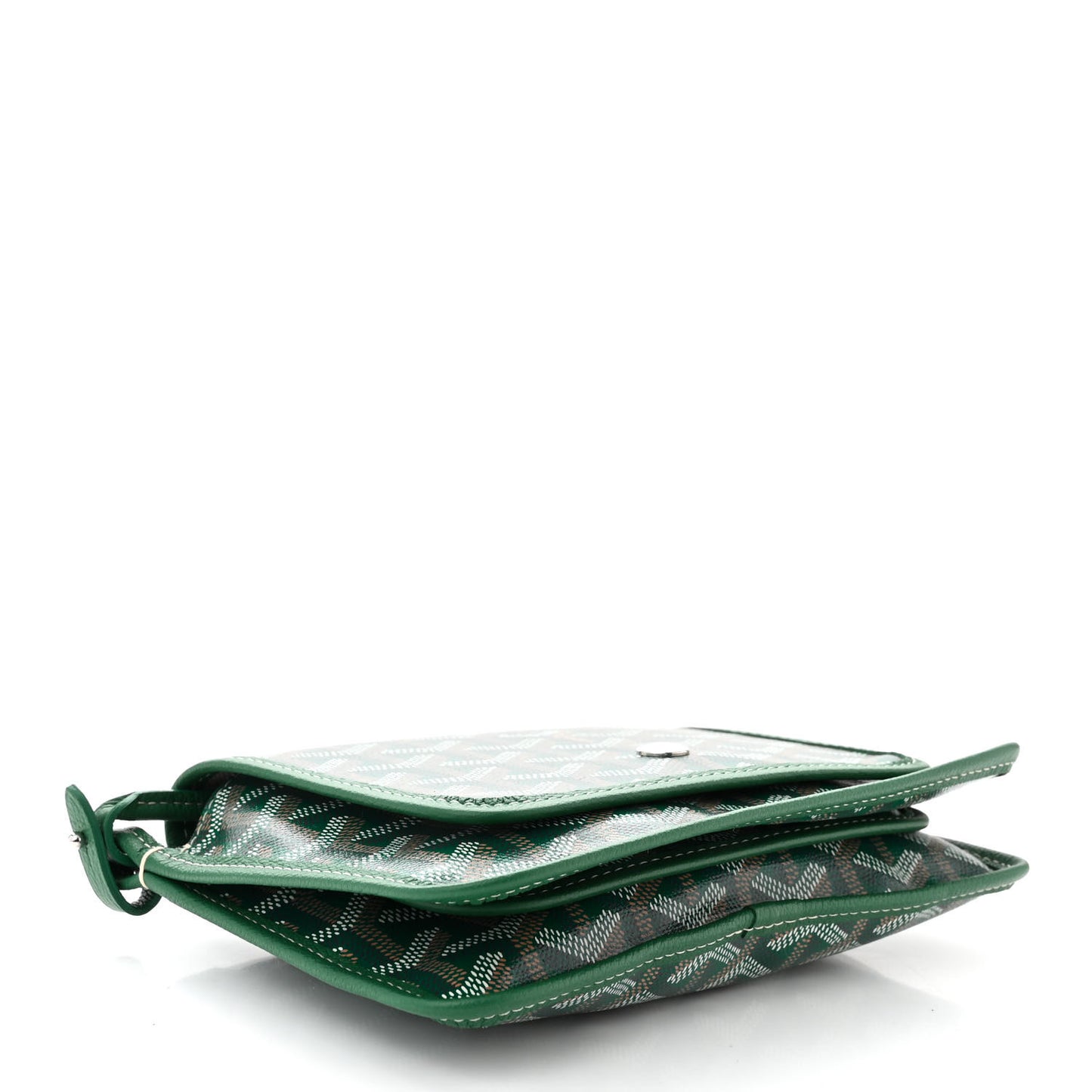 Goyardine Plumet Wallet Clutch Green