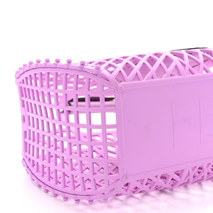 Fendi Recycled Plastic Vitello Liberty Matte Medium Fendi Basket Violetta 8 of 9