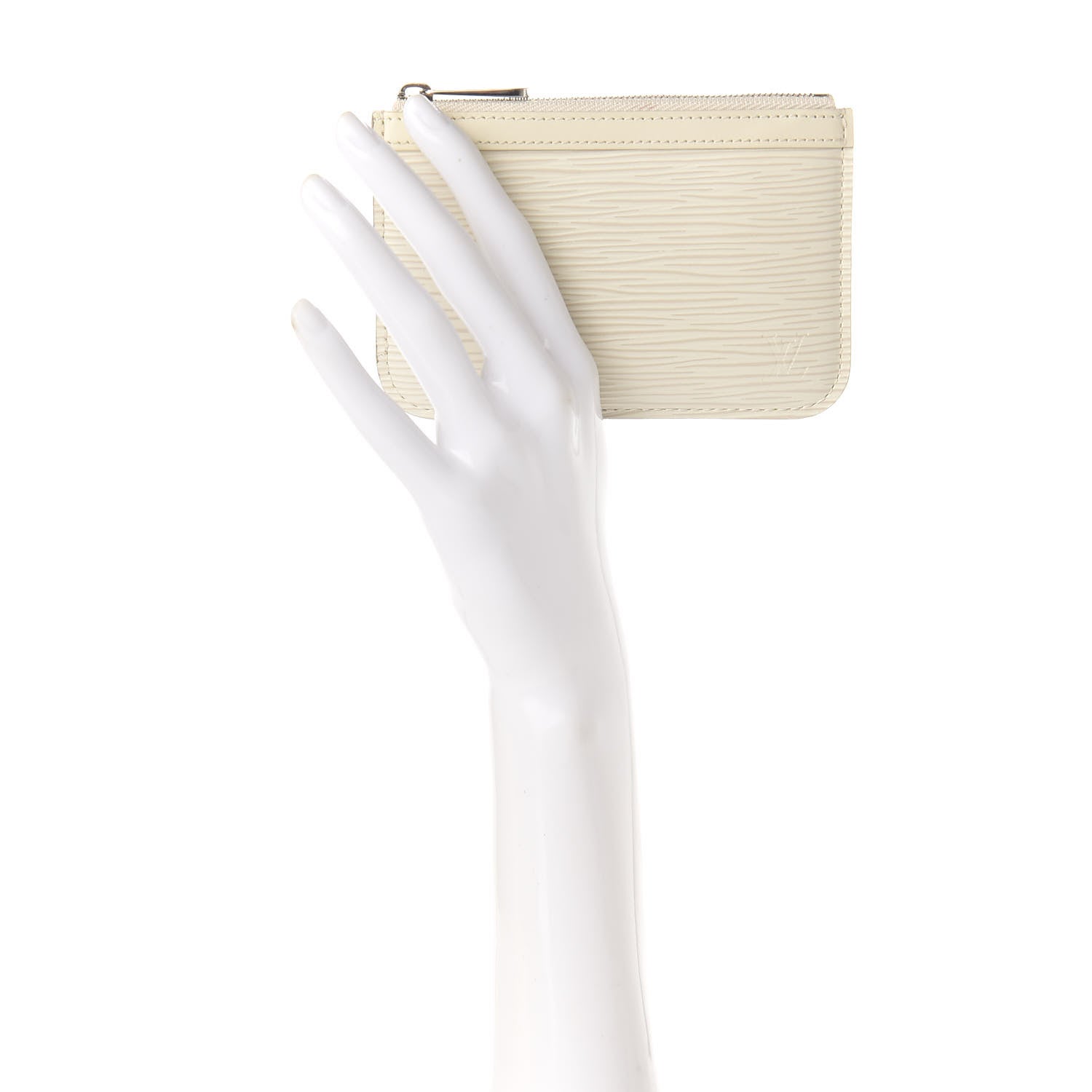 Louis Vuitton Epi Key Pouch Ivory 2 of 8