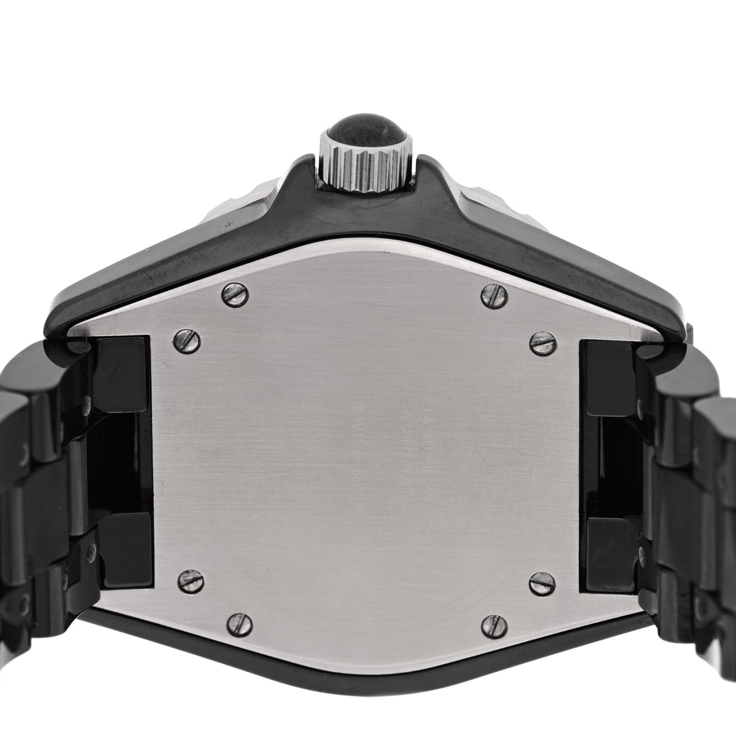 Chanel Stainless Steel Ceramic 38mm J12 Automatic Watch Black 4 of 4