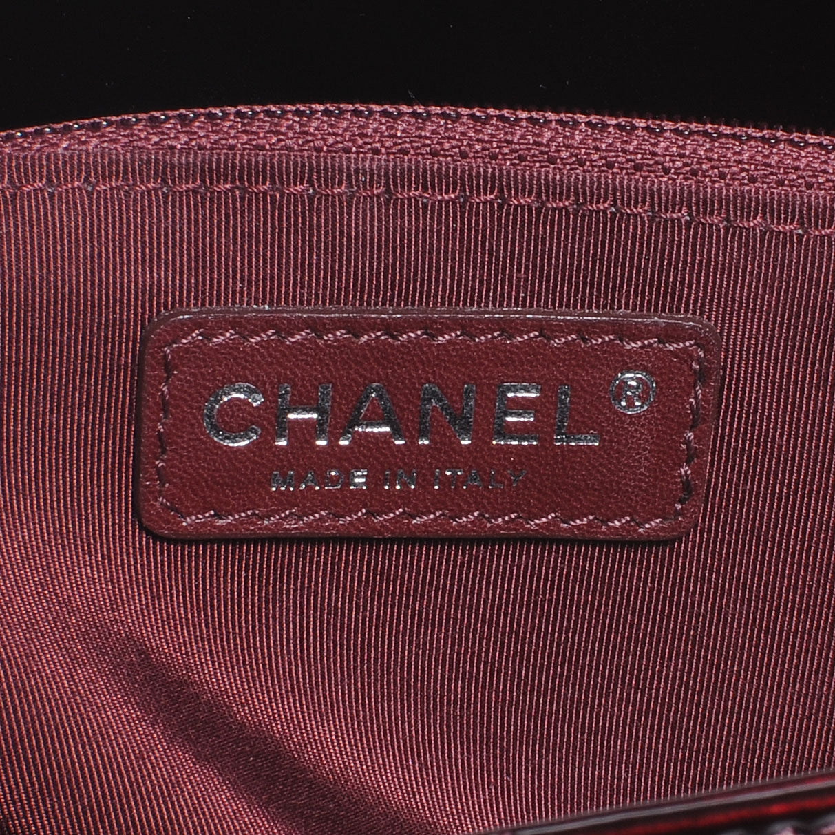 Patent Grand Shopping Tote GST Bordeaux