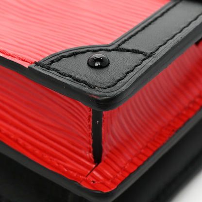 Louis Vuitton Epi Trunk Clutch Red 9 of 10
