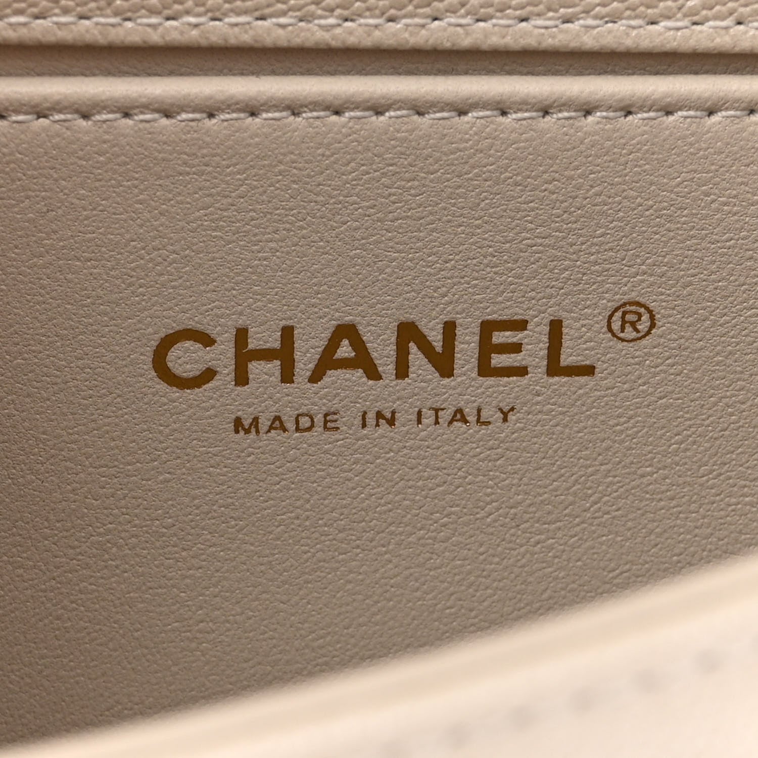 Chanel Iridescent Caviar Mini Boy Flap White 6 of 12