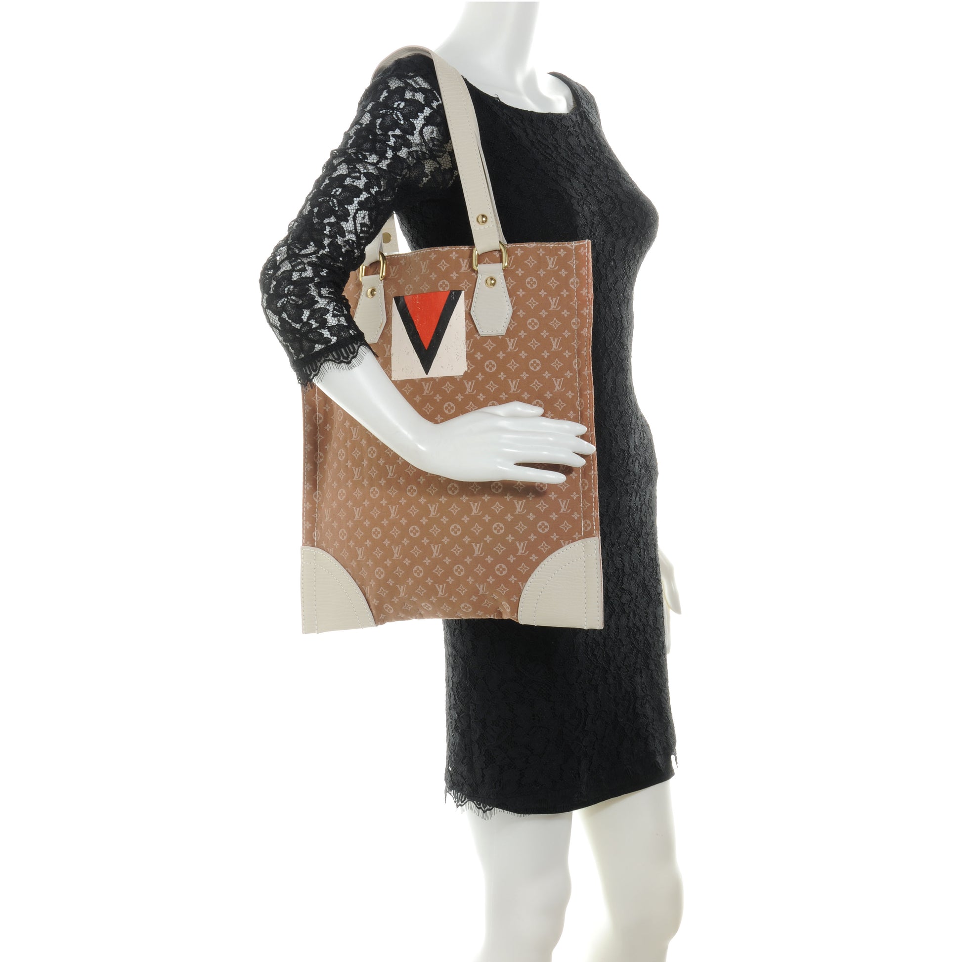 Louis Vuitton Mini Lin Monogram Cabas Tanger 2 of 7