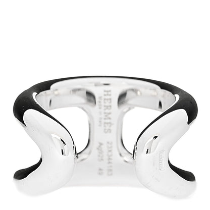 Hermes Sterling Silver PM Osmose Ring 49 5 3 of 5