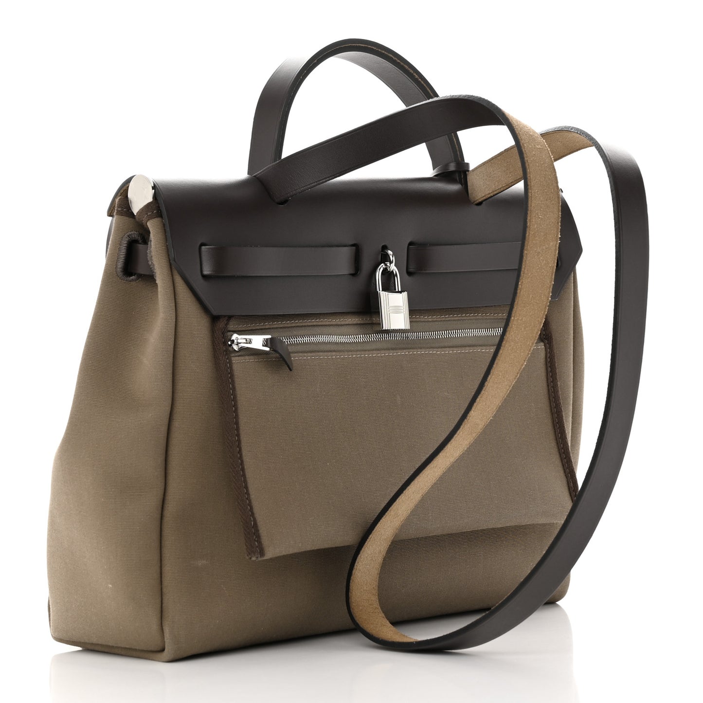 Vache Hunter Toile Herbag Zip Retourne 31 PM Etoupe Ebene