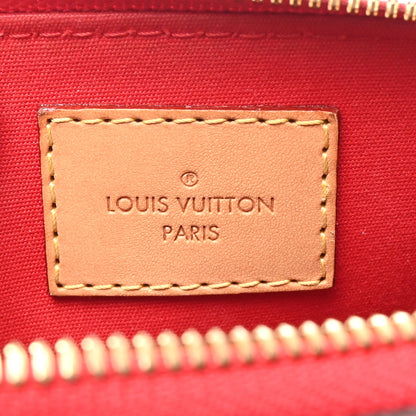 Louis Vuitton Vernis Alma BB Cherry 6 of 13