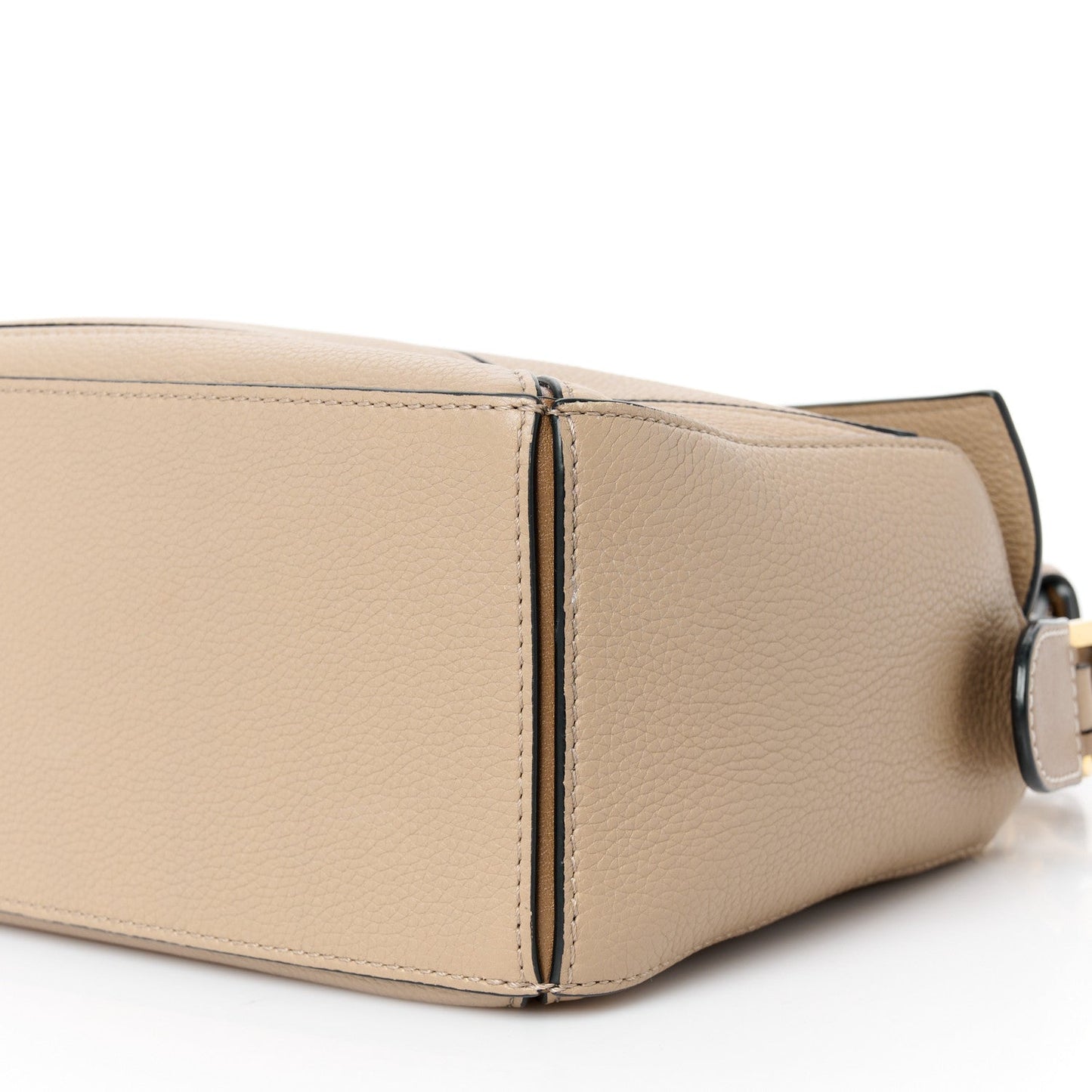 Grained Calfskin Small Puzzle Bag Sand Mink