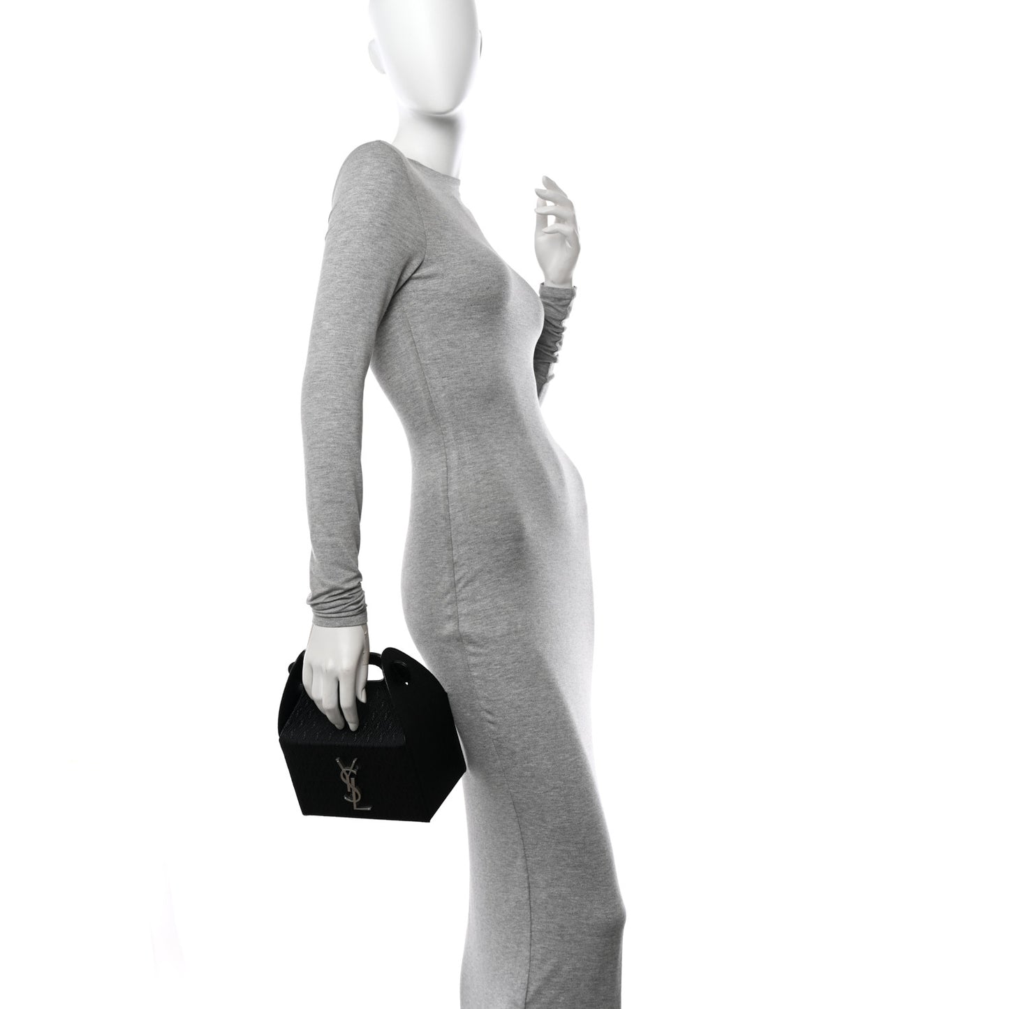 Calfskin Monogram Take Away Box Black