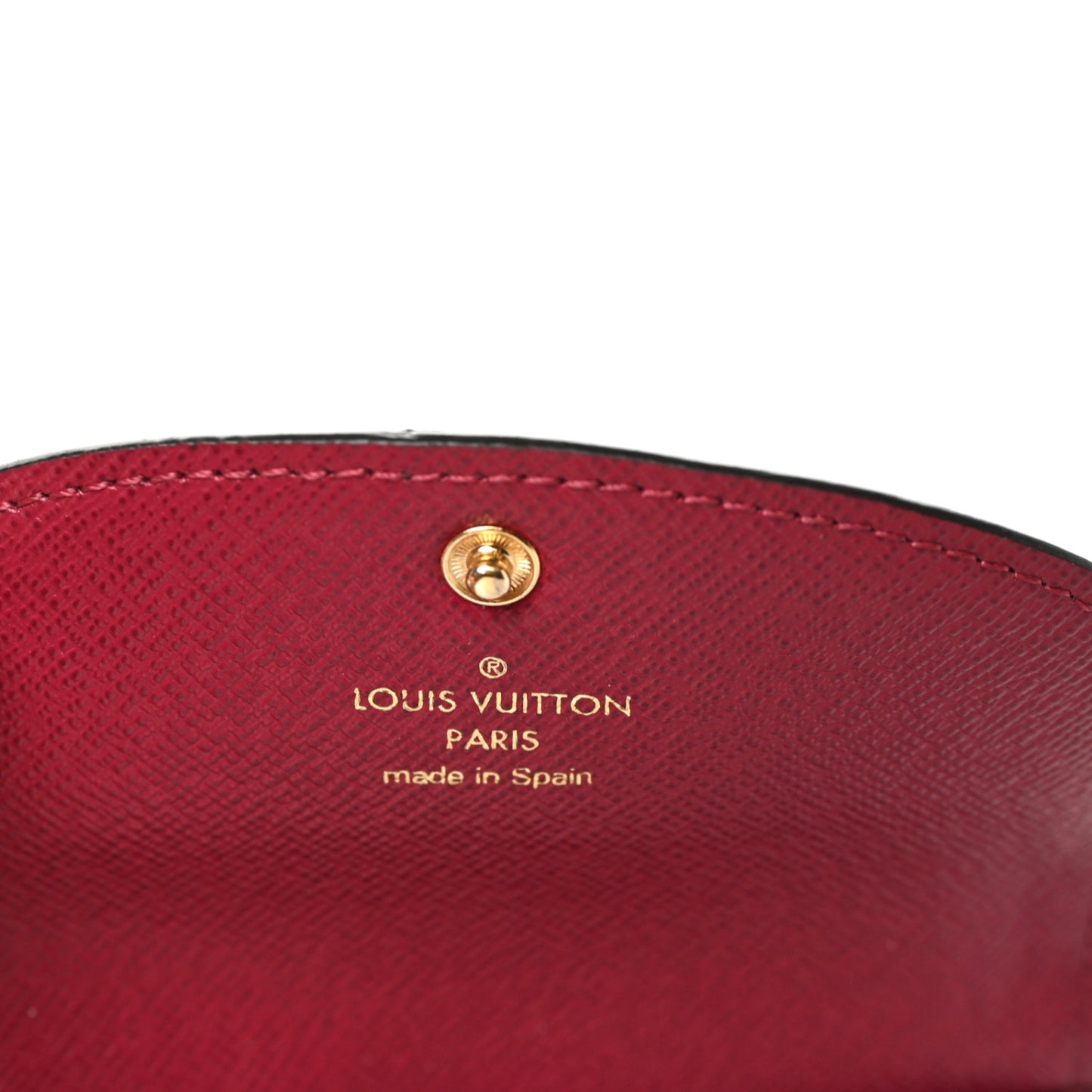 Monogram Rosalie Coin Purse Fuchsia