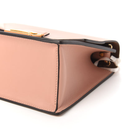 Fendi Vitello Grace Matte Small Kan U Shoulder Bag Rosa Bourbon 8 of 10