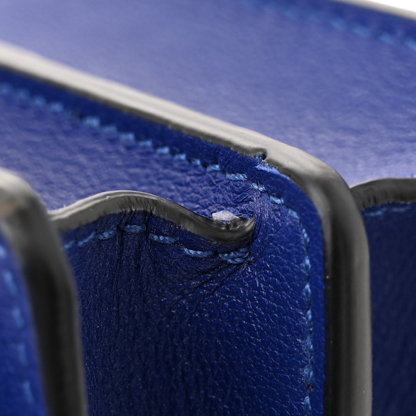 Calfskin VLogo Crossbody Blue