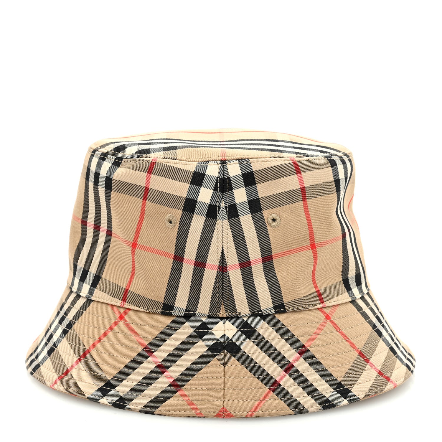 Burberry Technical Cotton Vintage Check Bucket Hat L Archive Beige 5 of 8