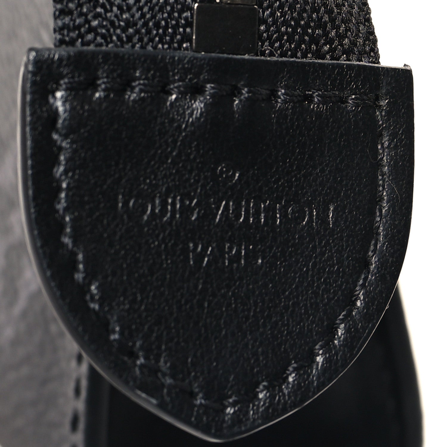 Louis Vuitton Monogram Eclipse Key Pouch Voyage 6 of 8