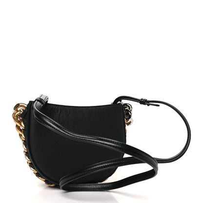 Stella McCartney Grained Mycelium Frayme Mylo Shoulder Bag Black 3 of 11