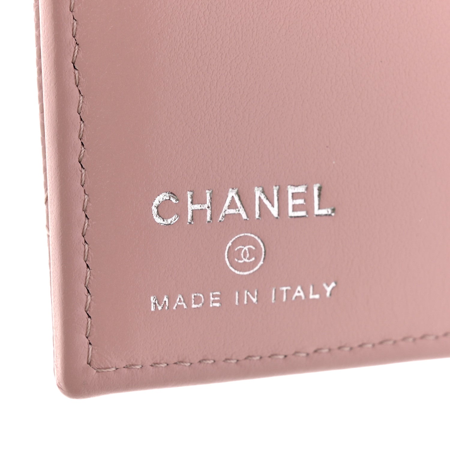 Chanel Caviar Quilted Passport Holder Pink 7 of 8