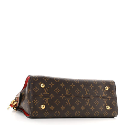 Louis Vuitton Monogram Tuileries Caramel Rouge 4 of 10