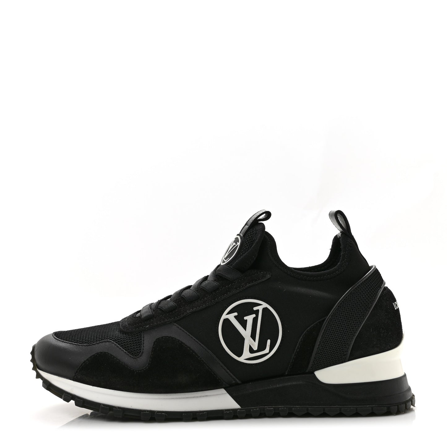 Calfskin Run Away Sneakers 39 Black