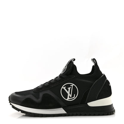 Louis Vuitton Calfskin Run Away Sneakers 39 Black 1 of 11