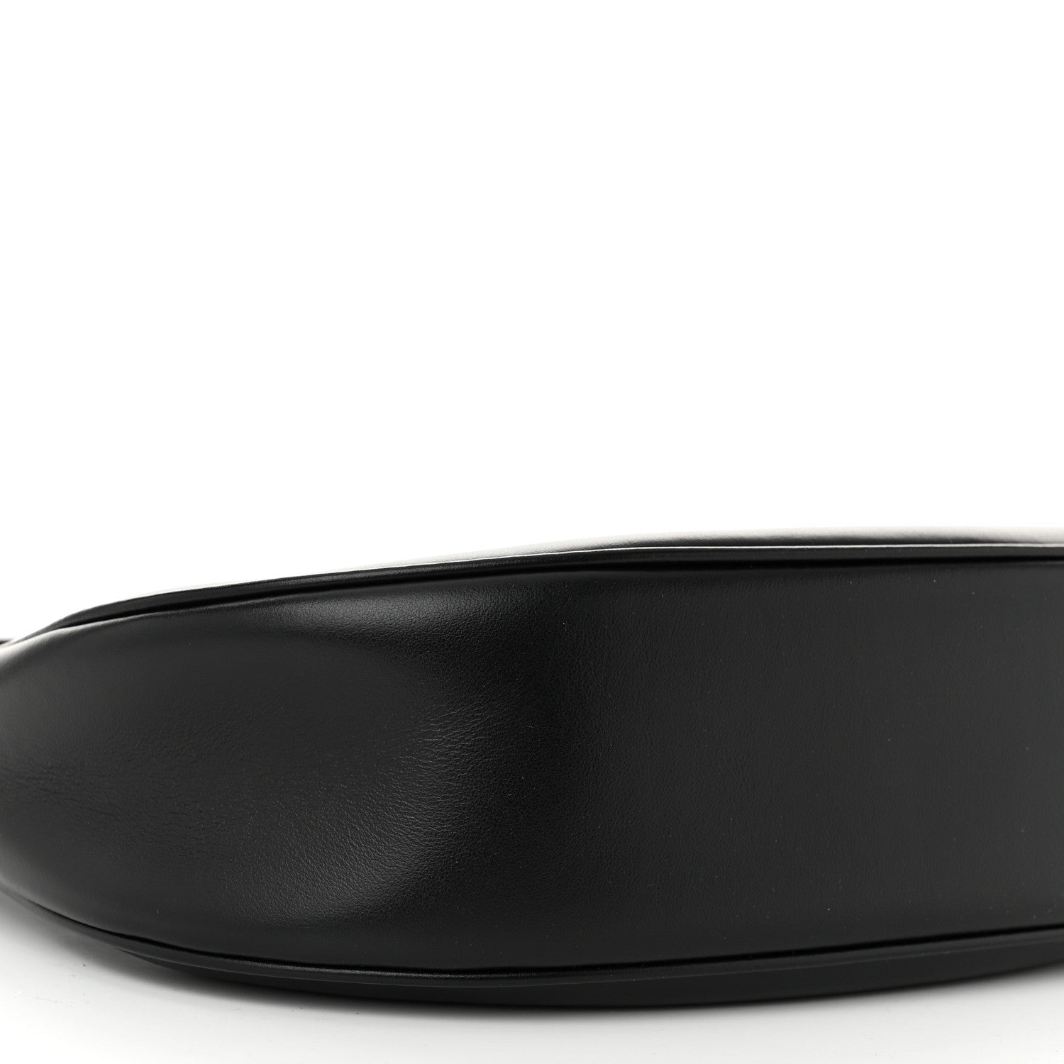 Celine Smooth Calfskin Medium Strap Ava Triomphe Shoulder Bag Black 9 of 11