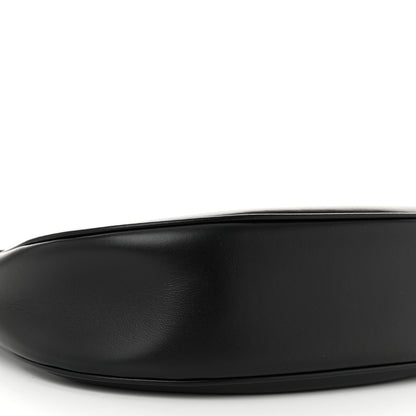 Celine Smooth Calfskin Medium Strap Ava Triomphe Shoulder Bag Black 9 of 11