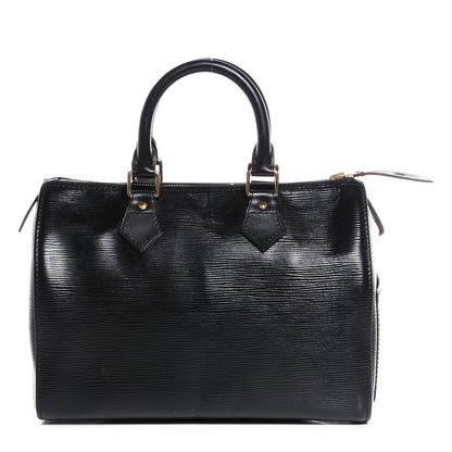 Louis Vuitton Epi Speedy 25 Black 1 of 7