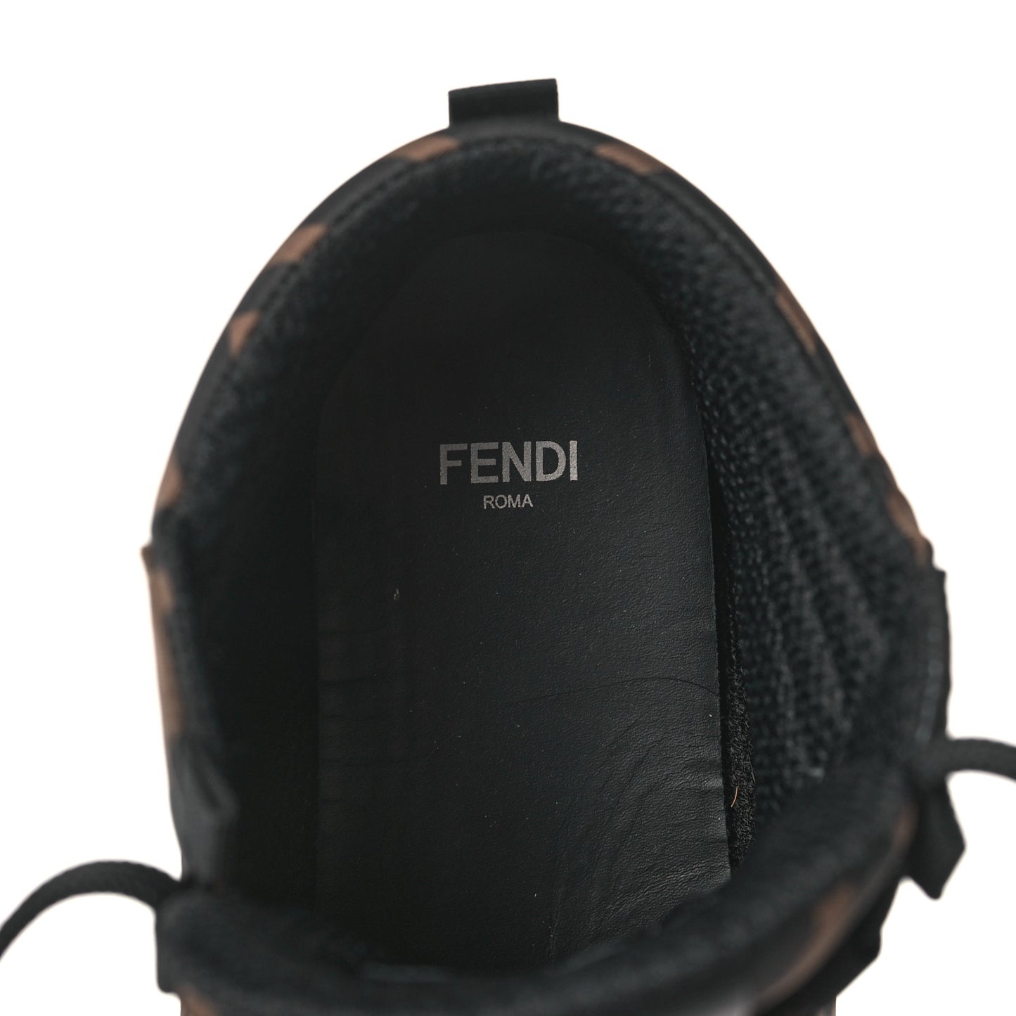 Nylon FF Reloaded High Top Sneakers 39.5 Tobacco Black