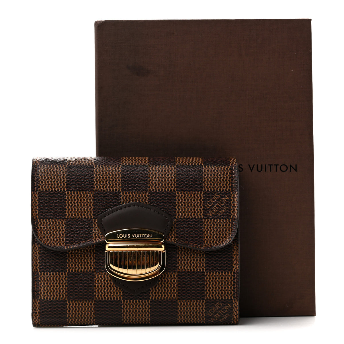 Louis Vuitton Damier Ebene Joey Wallet 7 of 7