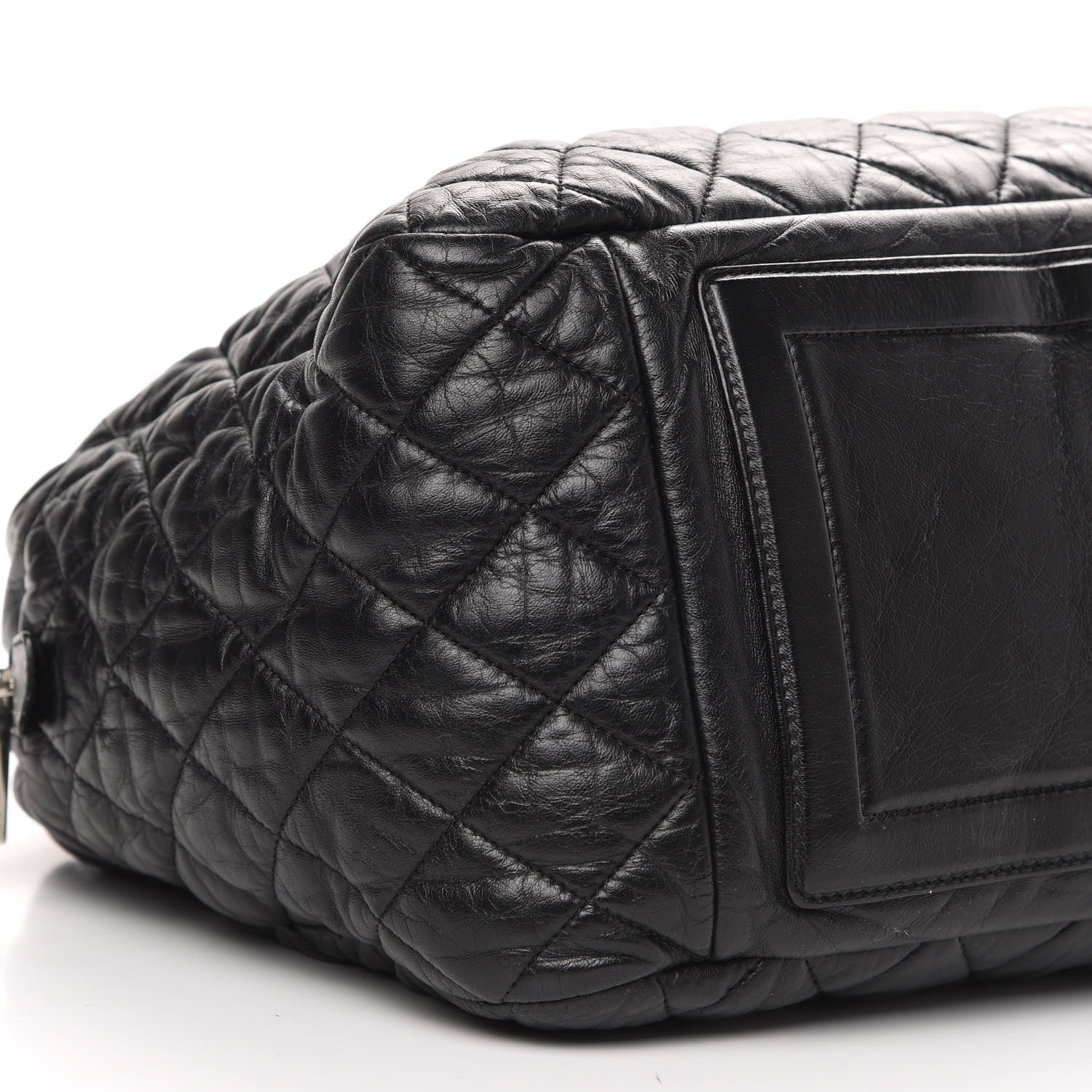 Chanel Lambskin Coco Cocoon Bowler Black 8 of 12