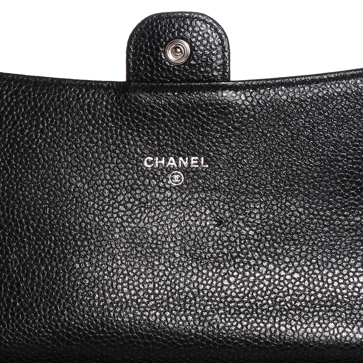 Chanel Caviar Quilted Travel Wallet Black 6 of 8