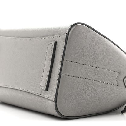 Givenchy Sugar Goatskin Mini Antigona Pearl Grey 10 of 12