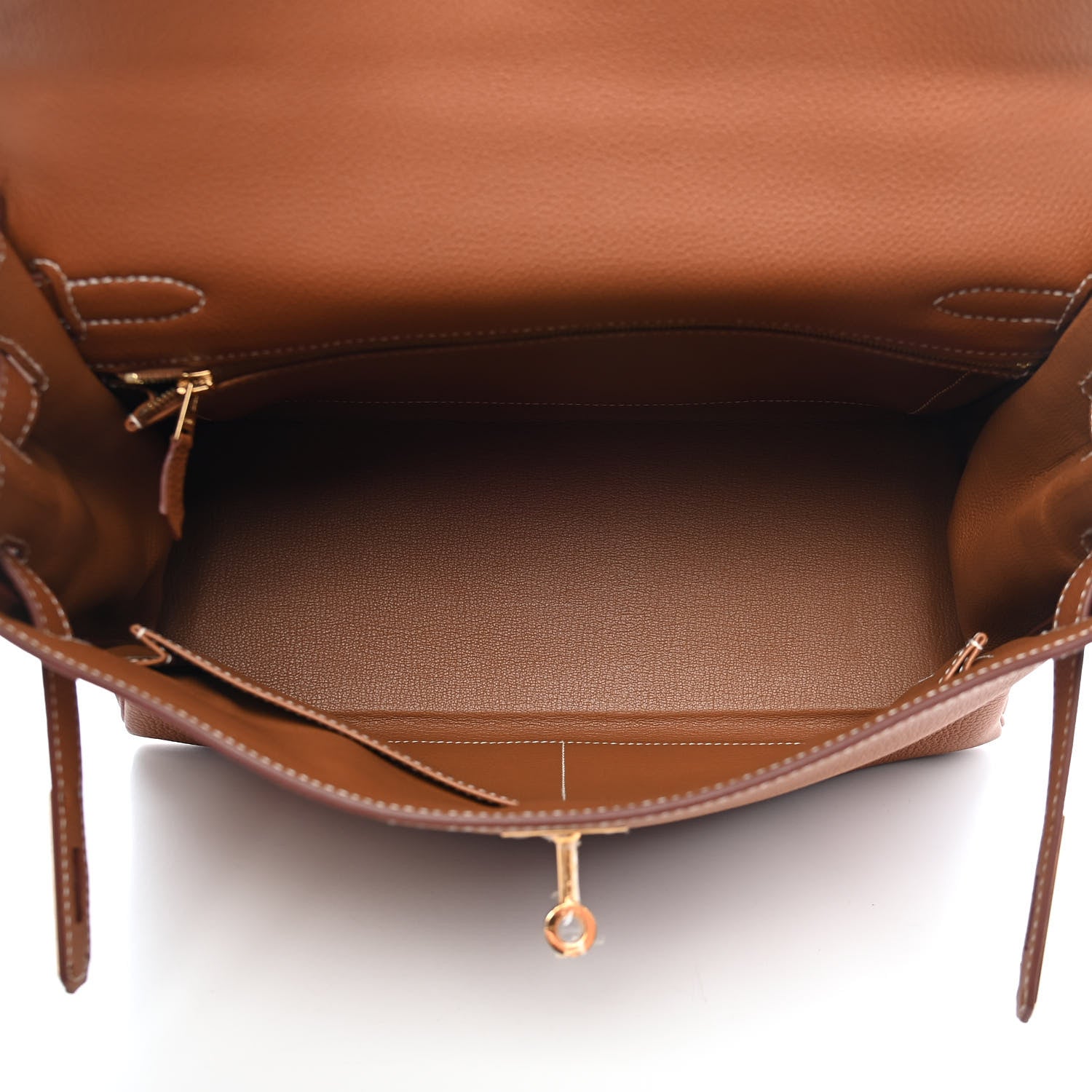 Hermes Togo Kelly Retourne 32 Gold 4 of 9