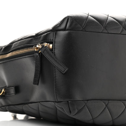 Chanel Lambskin Quilted Large Trendy CC Bowling Bag Black 10 of 11