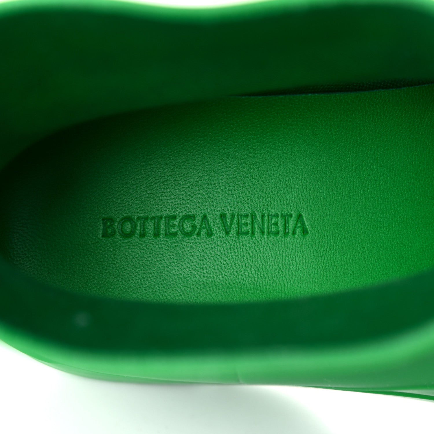 Bottega Veneta Rubber Puddle Ankle Boots 38 Grass 7 of 13