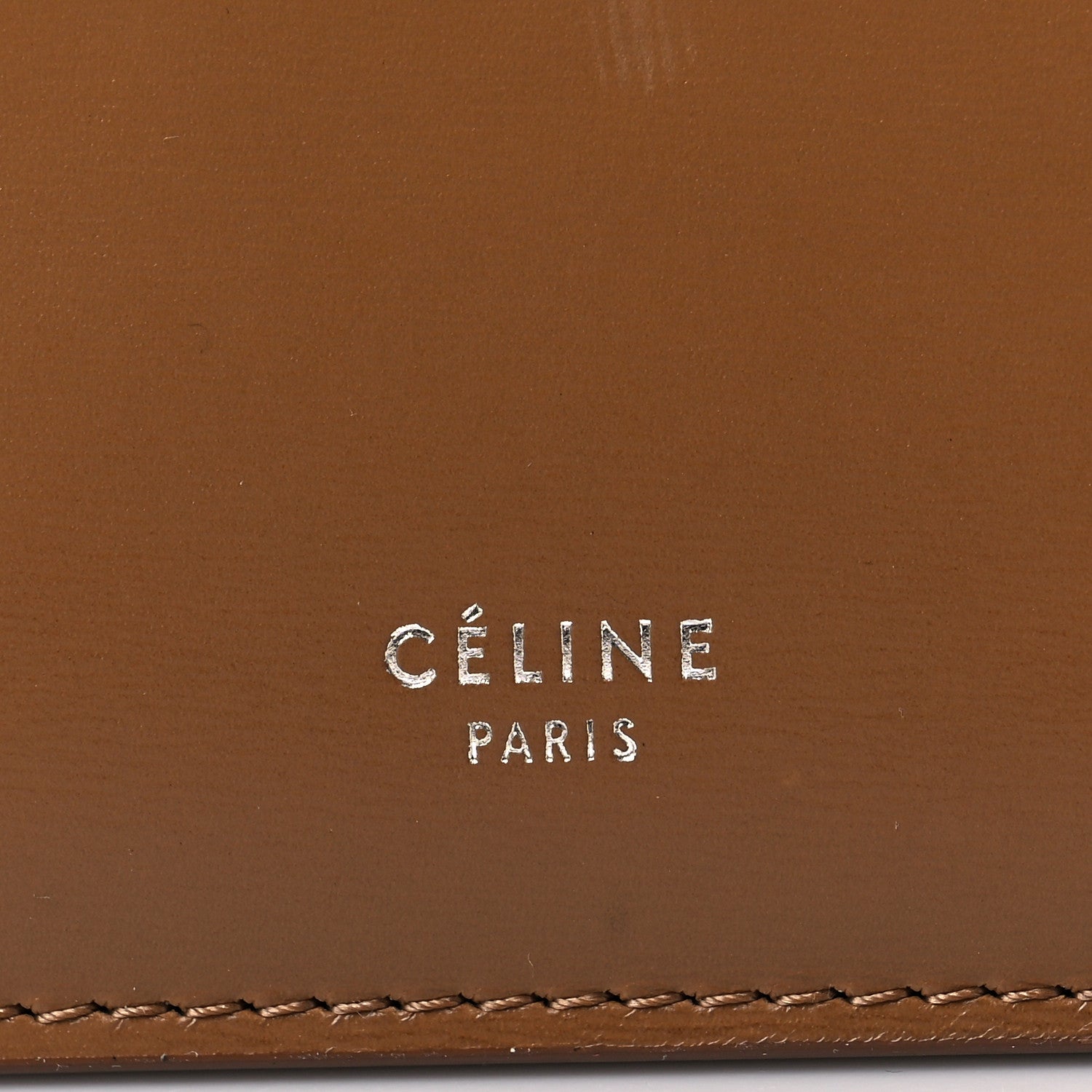 Celine Patina Box Calfskin Medium Clasp Bag Light Camel 5 of 9