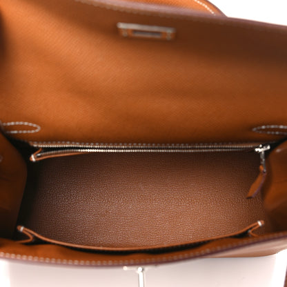 Hermes Epsom Kelly Sellier 25 Gold 5 of 10