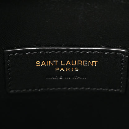 Saint Laurent Lambskin Gabby Mini Bucket Bag Black 6 of 9
