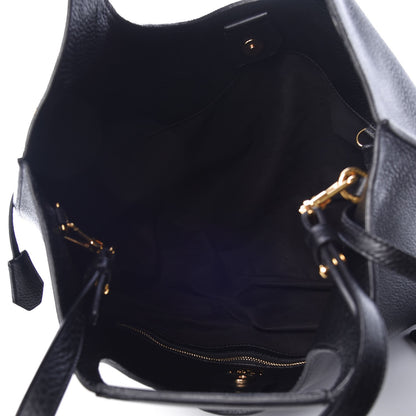 Tom Ford Ramskin Large Alix Padlock Zip Shoulder Bag Black 6 of 7