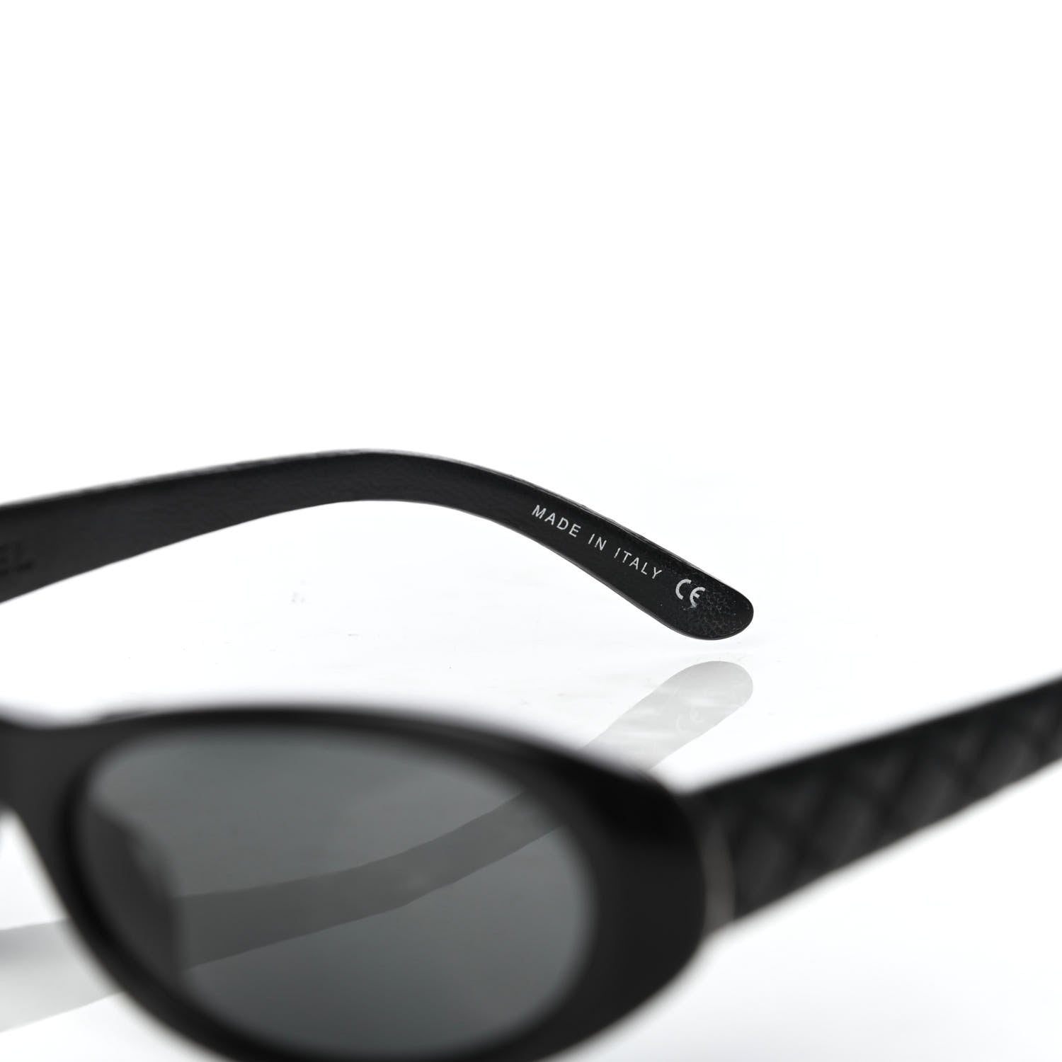 Chanel Lambskin Quilted CC Sunglasses 5129-Q Black 7 of 9